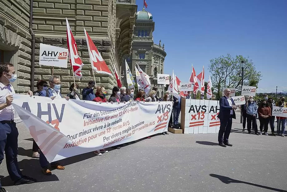 Der Bundesrat lehnt die Volksinitiative für eine 13. AHV-Rente ab