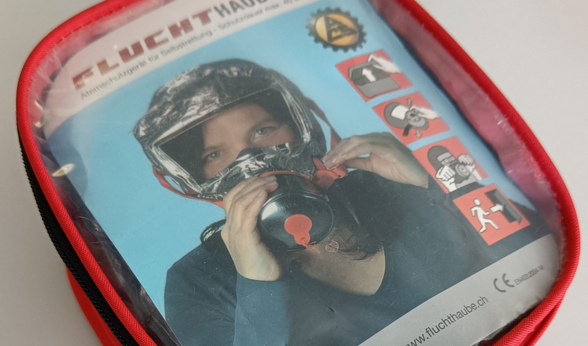 Automobil Club der Schweiz (ACS), Sektion Mitte, ruft Atemschutzgerät zur Selbstrettung «Fluchthaube.ch» wegen ungenügender Schutzwirkung zurück