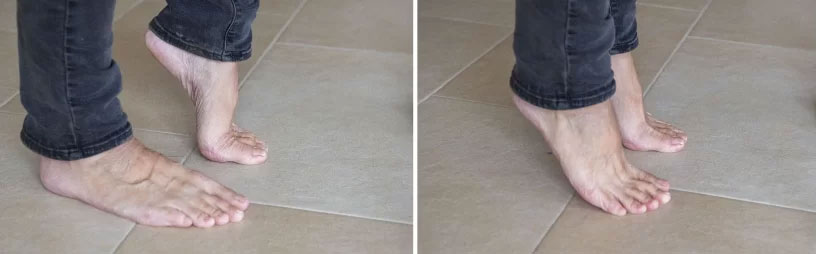 Vier Gleichgewichtsübungen für ältere Menschen