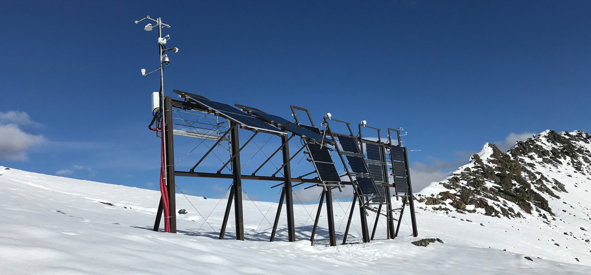 Photovoltaik in den Alpen liefert im Winter bis zu viermal mehr Strom