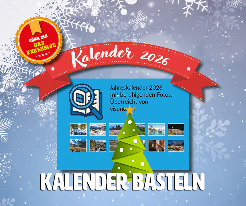Jahreskalender basteln mit Enkelkindern