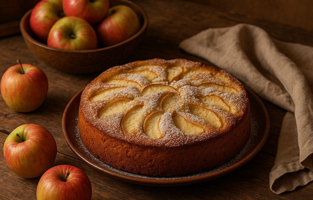 Herbst. Zeit wieder einmal ein Apfelkuchen nach Grossmutters Rezept zu backen