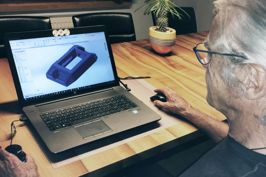 3D-Drucker statt Blumen zur Pension
