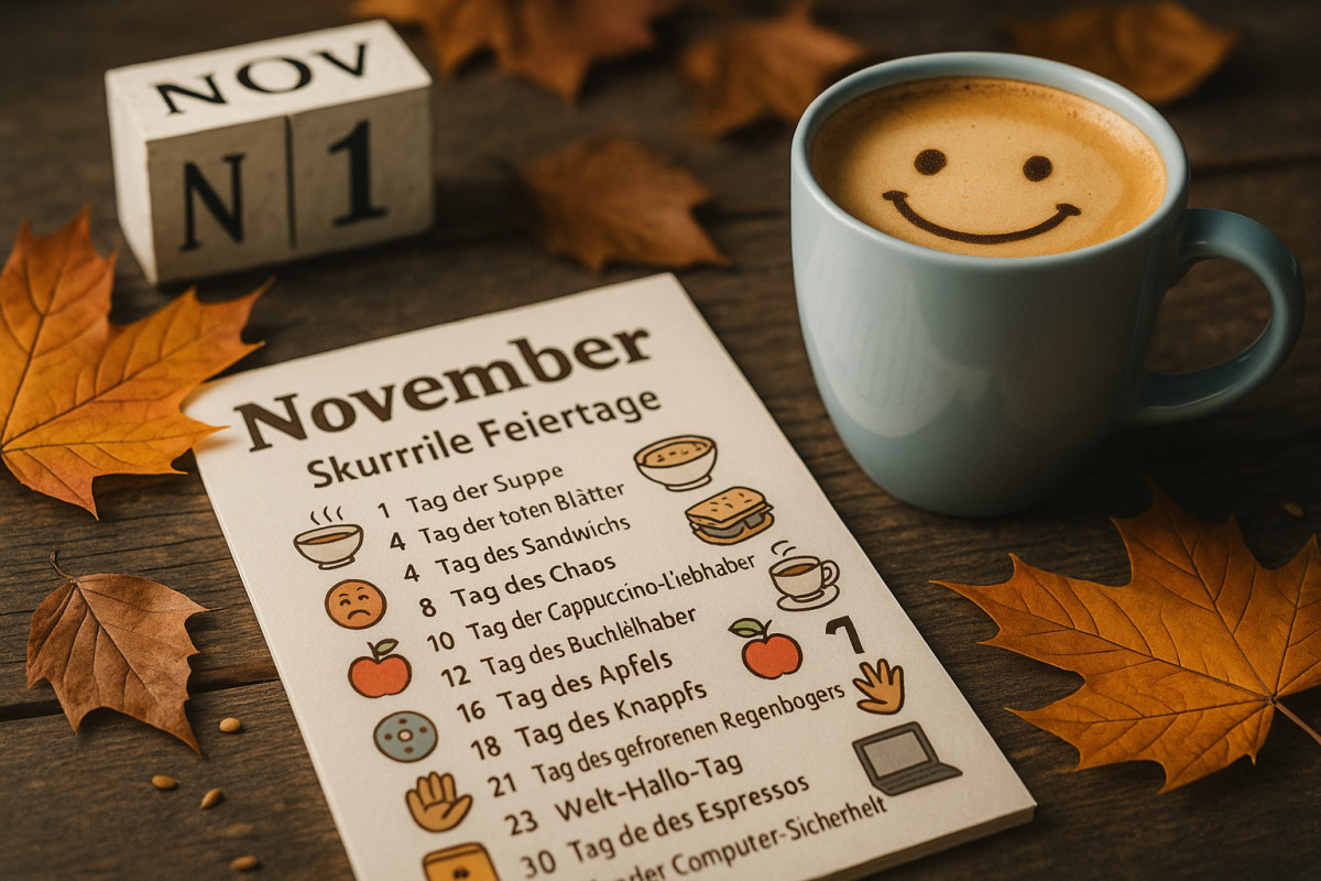 November – der Monat der skurrilen Feiertage