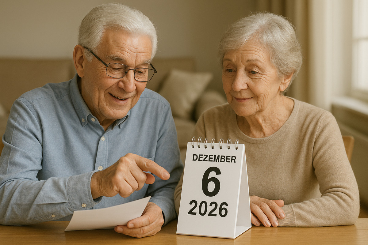 Die 13. Altersrente wird erstmals im Dezember 2026 ausbezahlt
