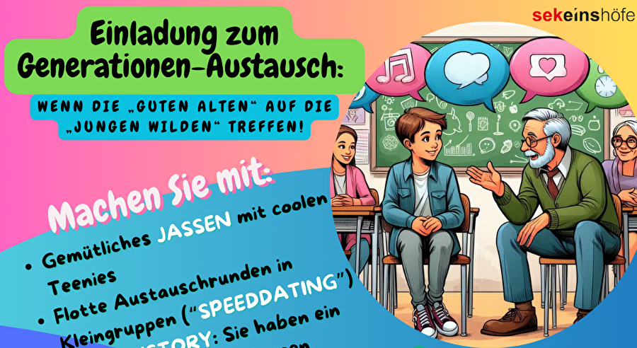 Schulprojekt Alt trifft Jung - Pfäffikon sucht Senioren