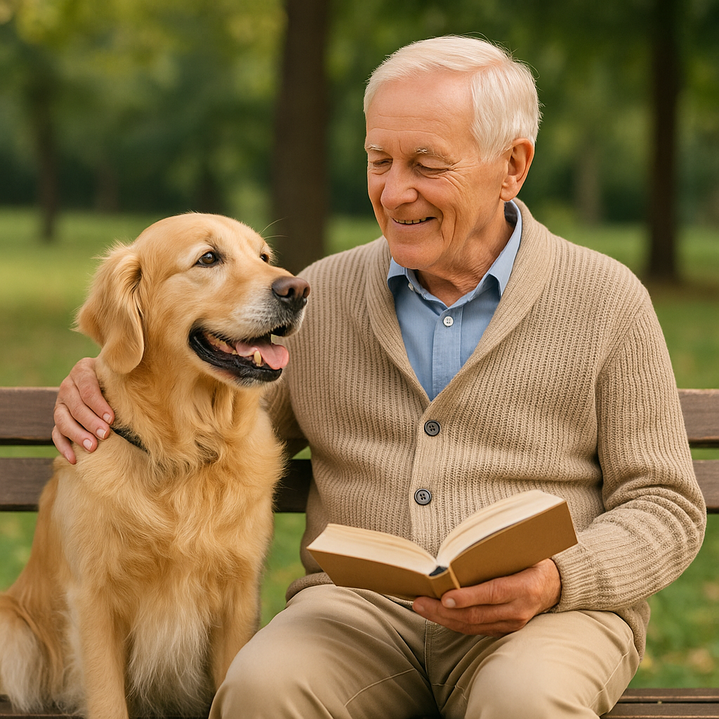 Ein treuer Hund, eine schnurrende Katze – und ein klarer Kopf im Alter?