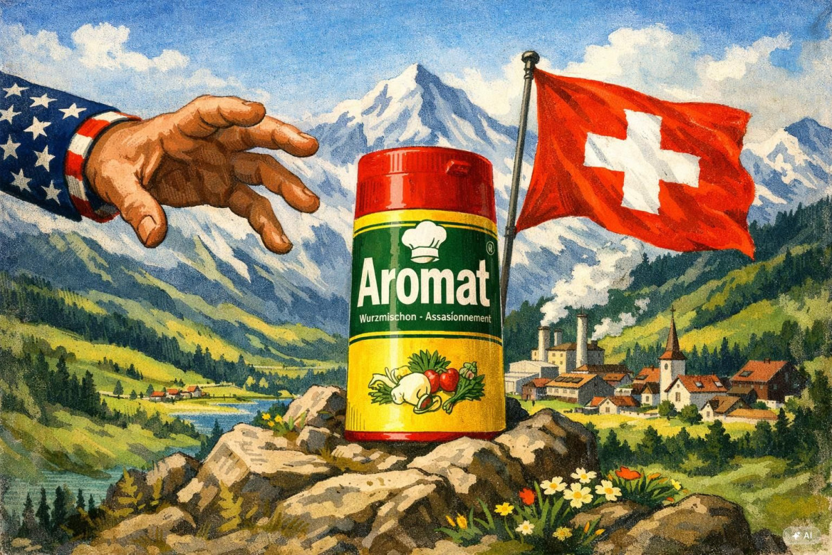 Aromat wird amerikanisch – und die Schweiz steht Kopf